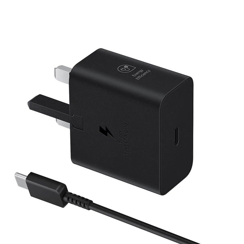 شارژر دیواری 25 وات سامسونگ مدل EP-T2510 - اورجینال - همراه با کابل دو سر تایپ سی
